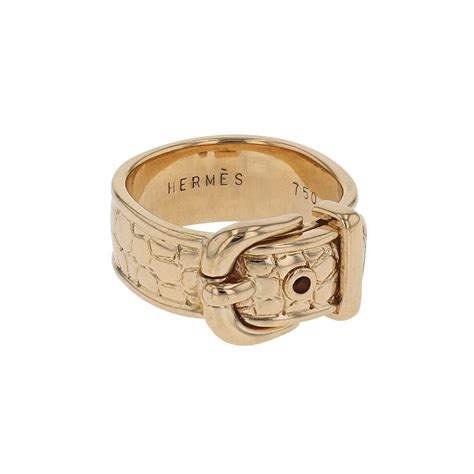 bague h hermes|authentic hermes rings.